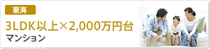 3LDK以上×2,000万円台マンション