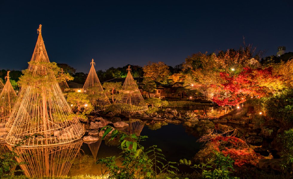 白鳥庭園