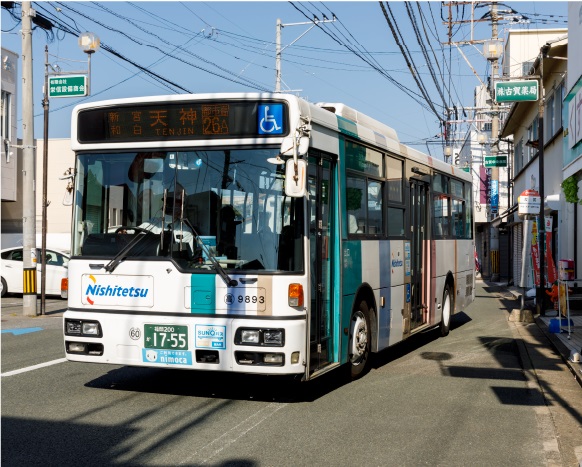西鉄バス「古賀」バス停