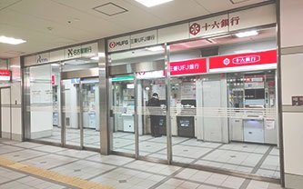 名鉄一宮駅ATMコーナー