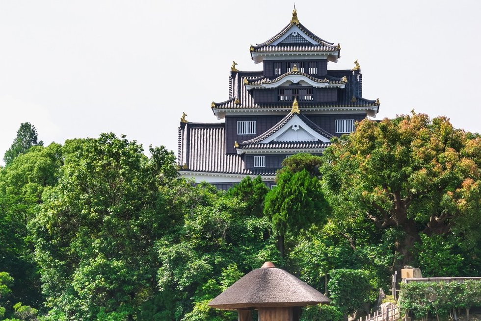 岡山城