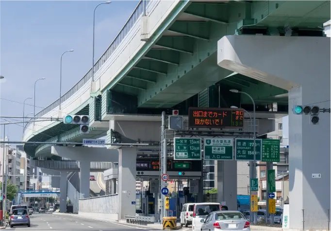 名古屋高速6号清須線「明道町」入口