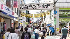 西新～藤崎地区商店街
