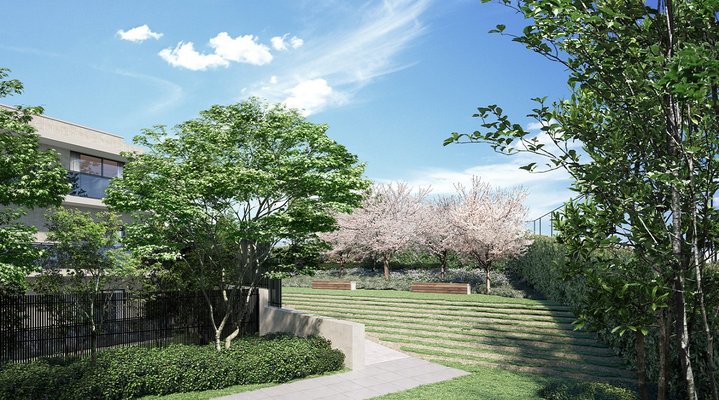 桜雅の庭完成予想図