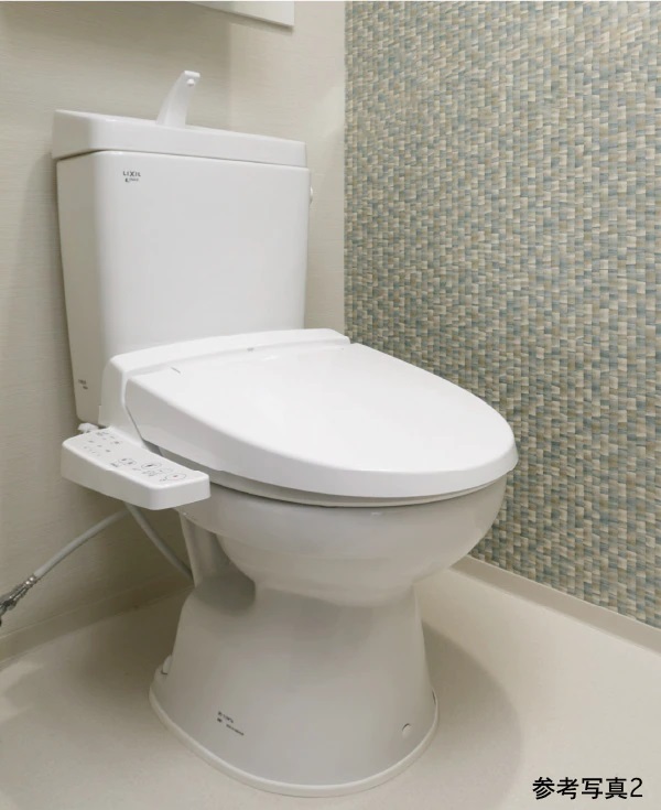 洗浄使用水量が少ない節水型ロータンクトイレ