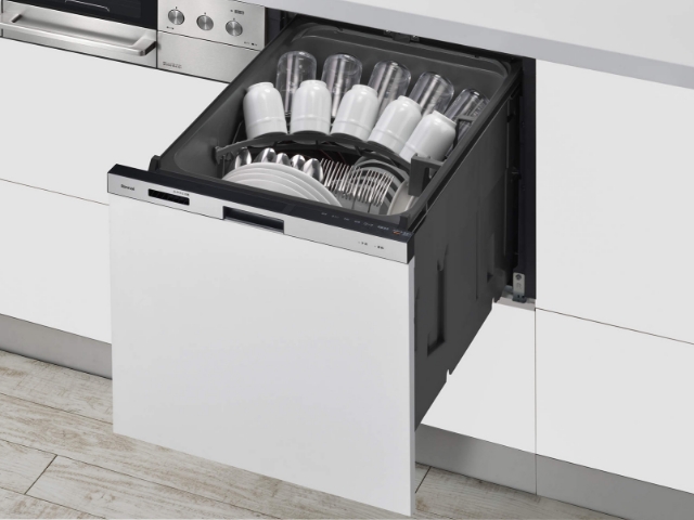 キッチンの作業を軽減する
食器洗い乾燥機