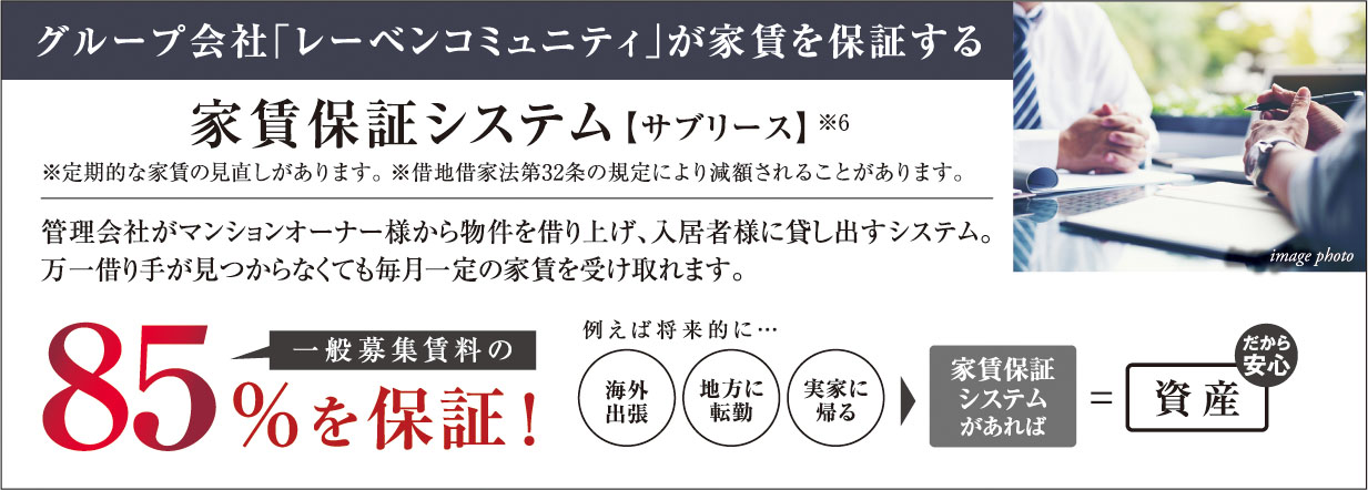 家賃保証システム【サブリース】