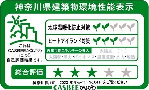 神奈川県建築物環境性能表示