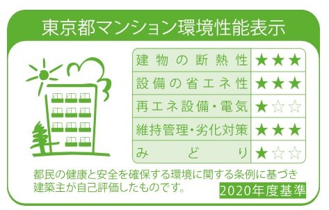 東京都マンション環境性能表示