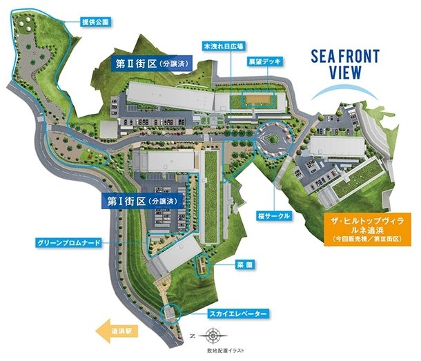 敷地配置図