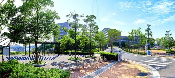南側外観完成図
