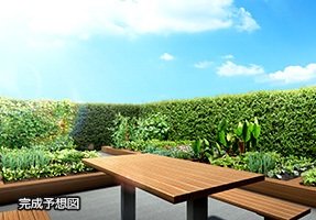菜園完成図