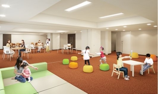 コミュニティルーム図