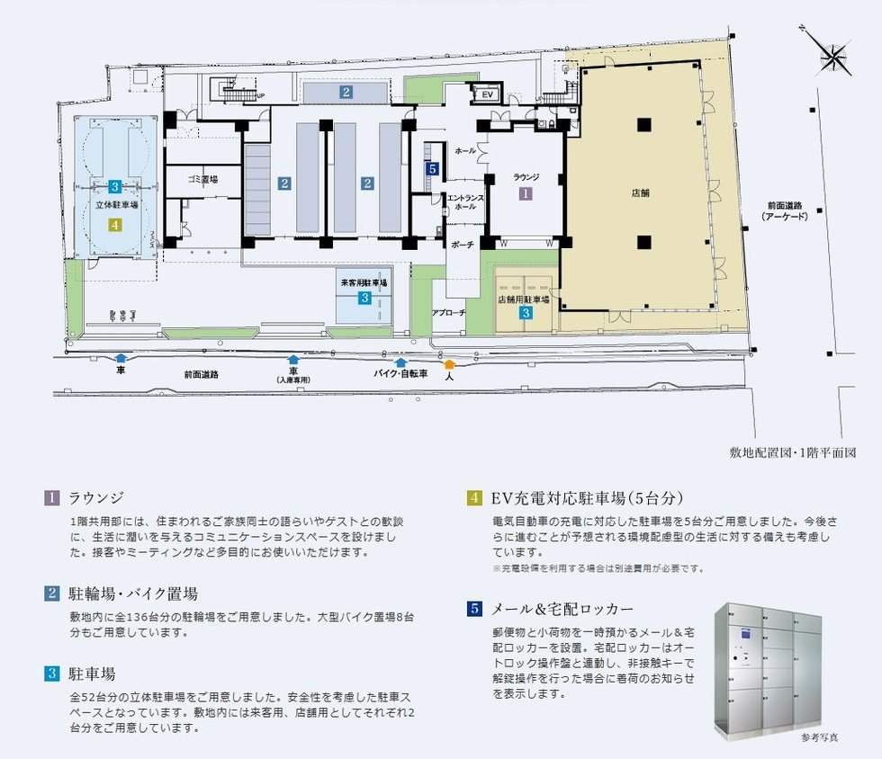 敷地配置図