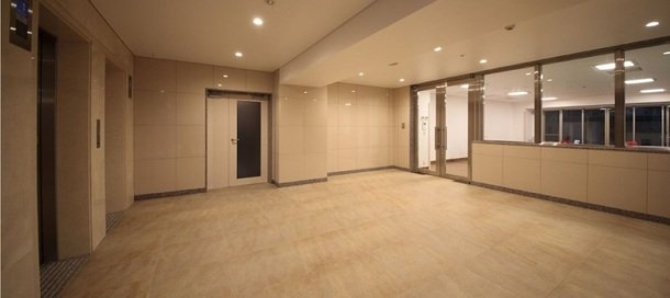 エントランスホール 竣工写真