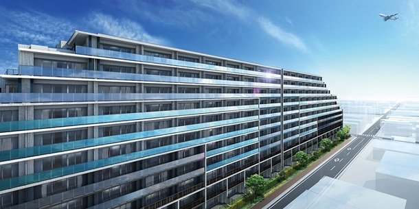南向き住戸率約81%の配棟計画、爽やかな陽光に恵まれた住戸プランが誕生。