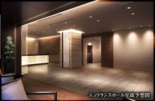 エントランスホール完成予想図