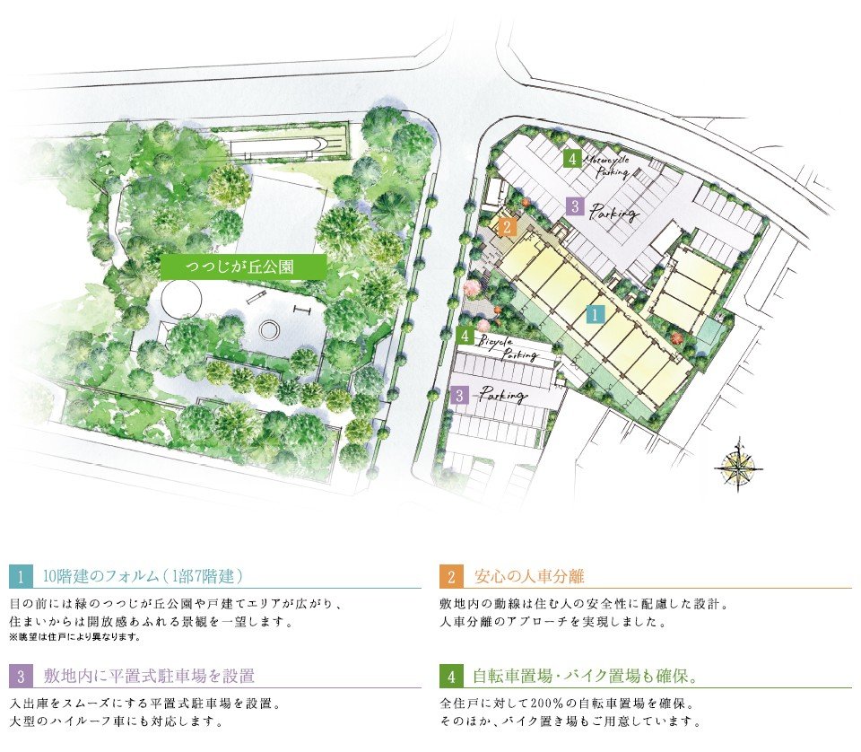 敷地配置図