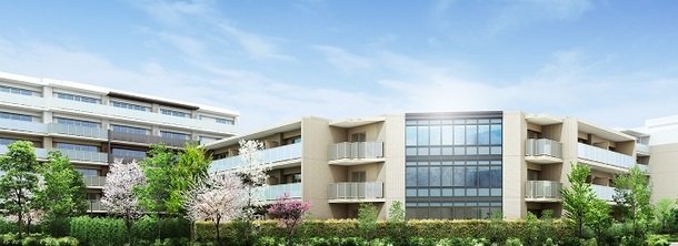 D街区外観完成予想図