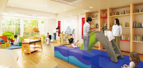 キッズルーム完成予想図