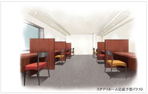 スタディルーム完成予想イラスト