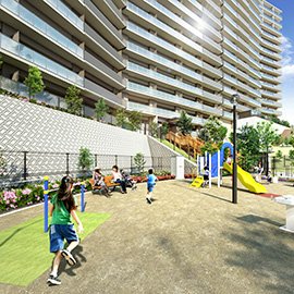 開発公園西完成予想図