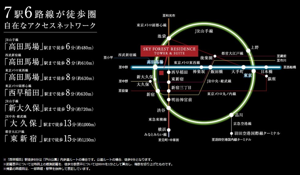 電車アクセス図
