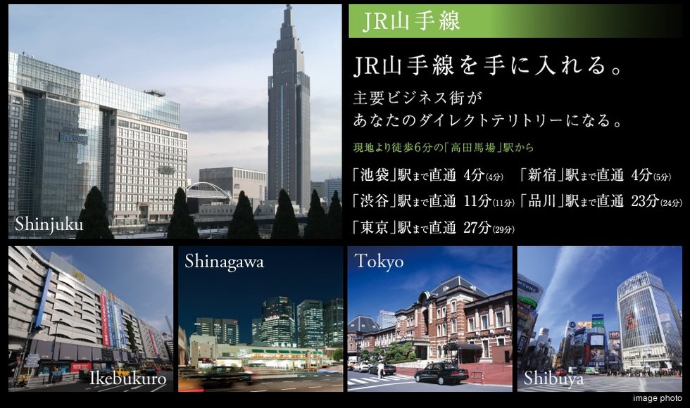 電車アクセス案内(JR山手線)