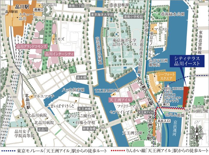 現地案内図