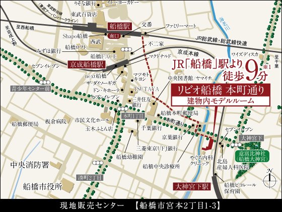 現地案内図