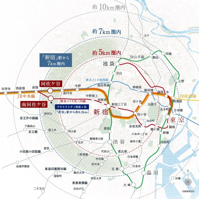 交通案内図