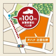 バスアクセス図