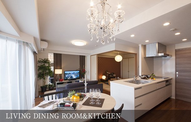 LIVING DINING ROOM&KITCHEN