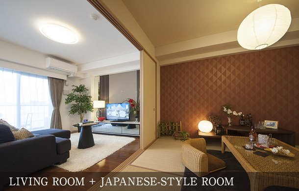 LIVING ROOM&JAPANESE-STYLE ROOM