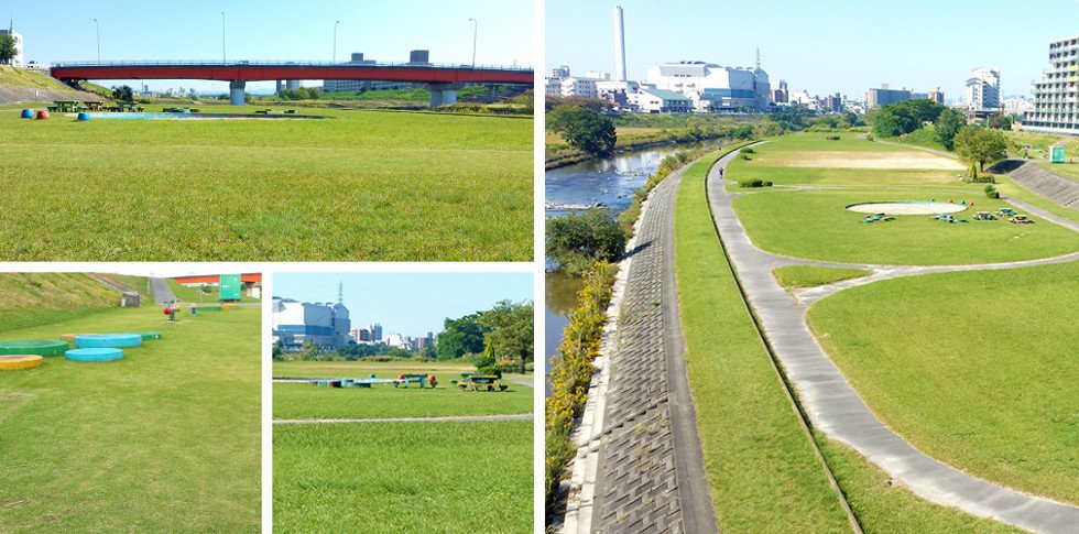 小原橋緑地
徒歩2分/約160m