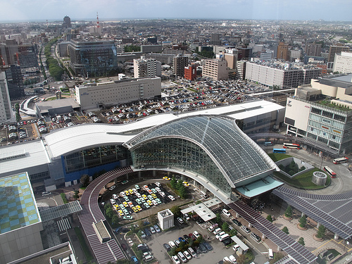 金沢駅西の50メートル道路は、本当に50メートルあるのか