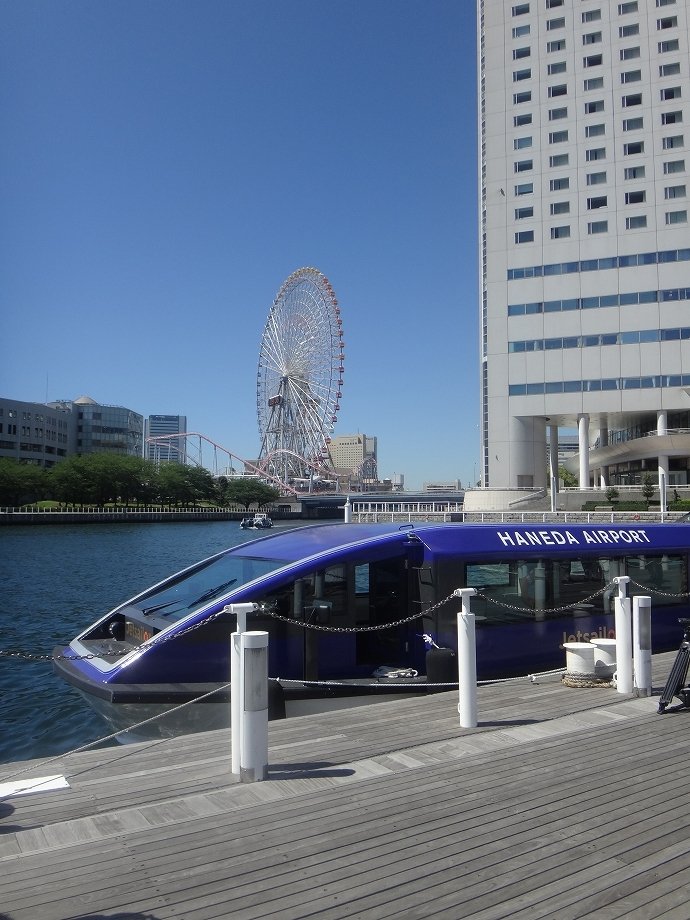 横浜・みなとみらいから東京・水道橋まで船で出勤したった！