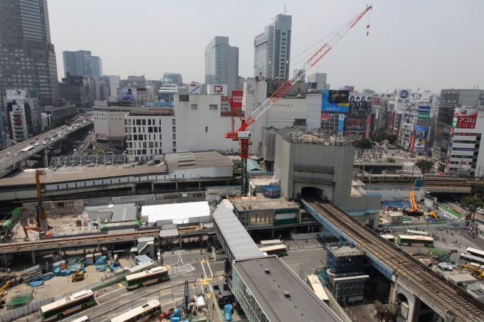 渋谷駅再開発が本格始動、46階建てタワーを着工／東急電鉄他