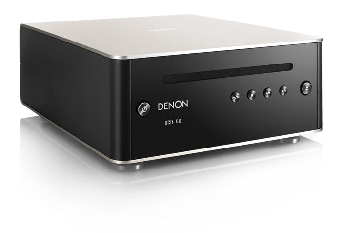 デノンがCDプレーヤー「DCD-50」　幅20cmのコンパクトサイズ