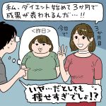 ダイエット期間のイラスト