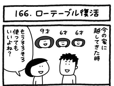 【4コマ連載】おうち、できるかな　中古マンションリノベ道（166）