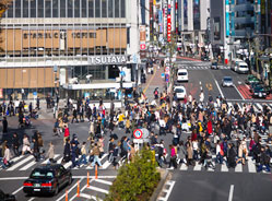 渋谷駅前 スクランブル交差点