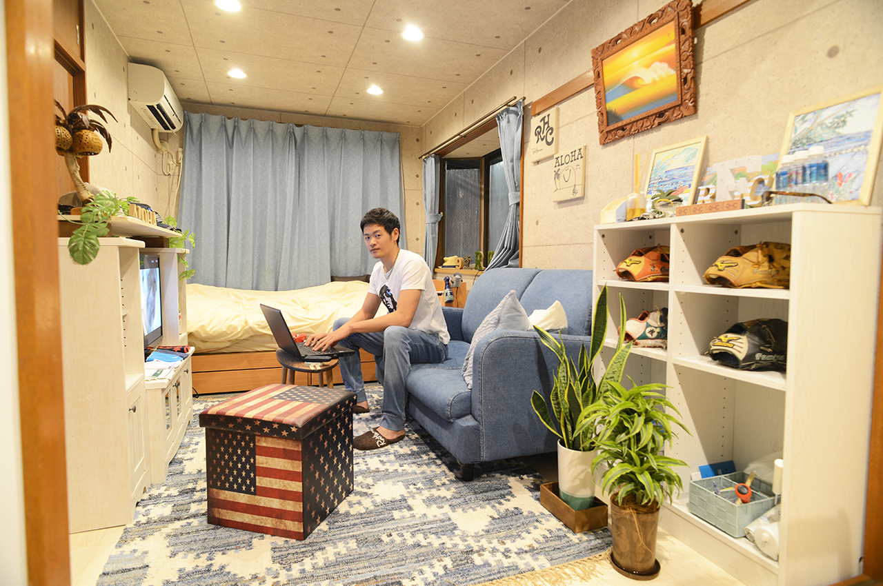 手づくりアイテムで作る海を感じる西海岸風ROOM | こだわり“部屋”FILE