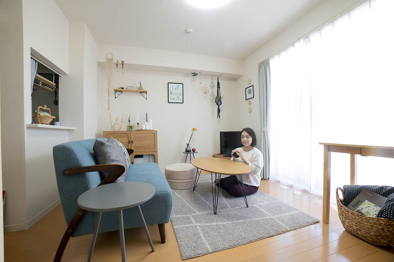 ウォールインテリアを活用した大人ナチュラル空間 | こだわり“部屋”FILE
