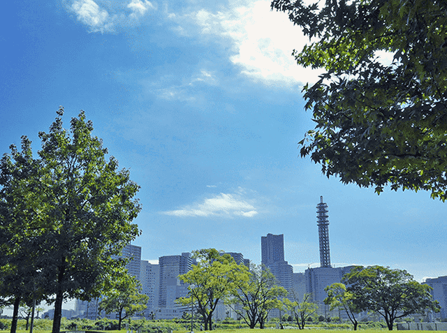 時間帯や曜日で街の雰囲気は違う