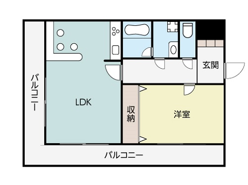 SOHO向け物件におすすめの間取り