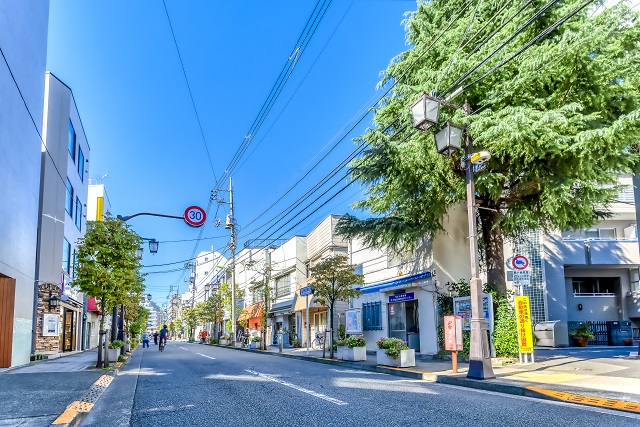 都心部でありながら緑も多く、閑静な住宅街が広がる世田谷区