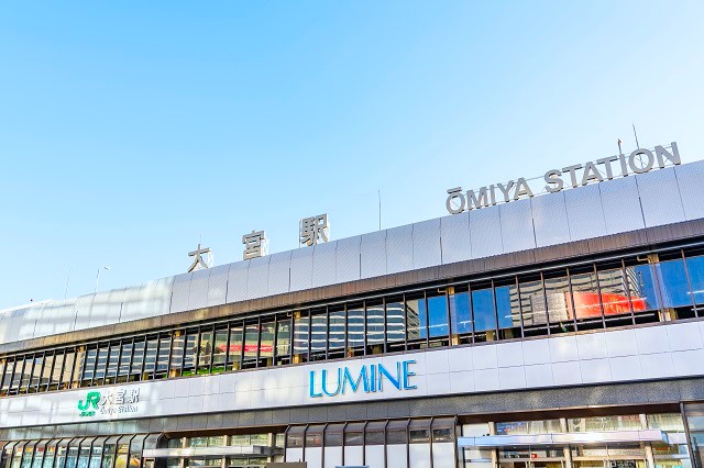 多くの電車と新幹線が乗り入れる大宮駅は、関東でも有数の規模のターミナル駅です