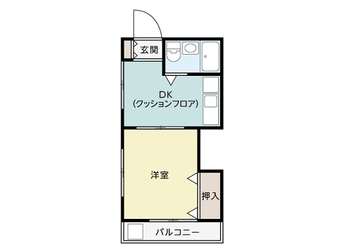 板橋区:1DKマンション
