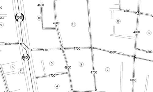 出典:国税庁|財産評価基準書 路線価図・評価倍率表